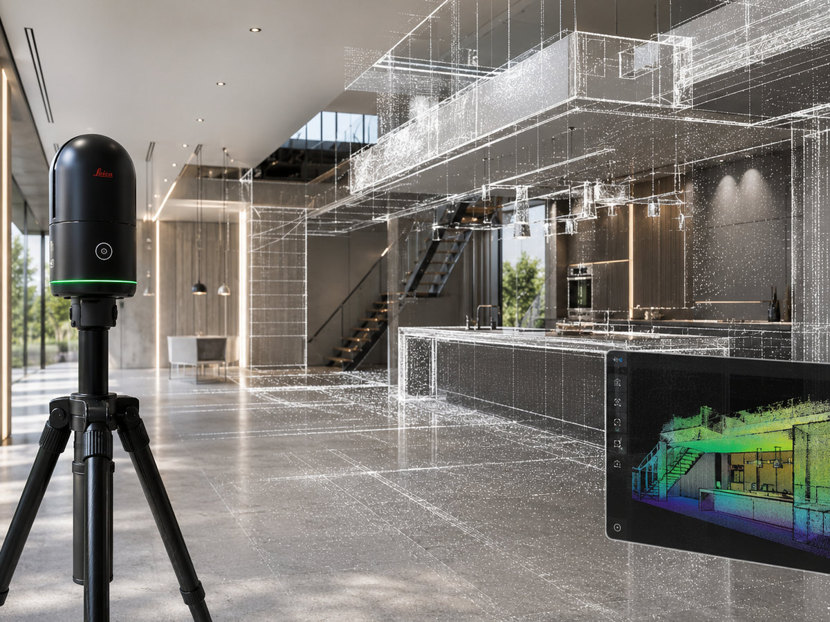 Scanner 3D dans un bâtiment ancien